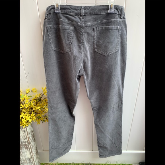 Jones New York size 16 Lexington straight gray - Picture 4 of 6